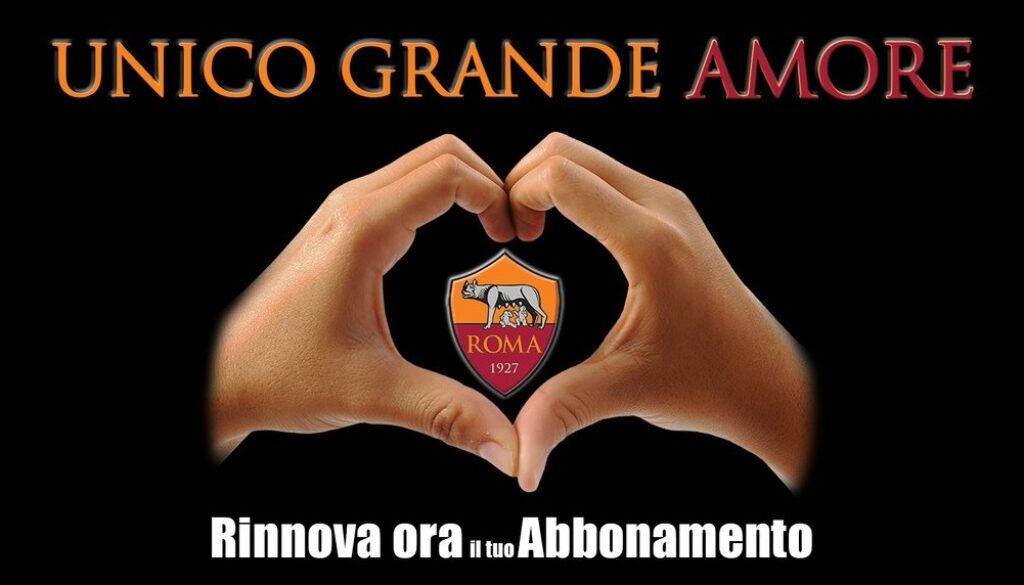 Campagna abbonamenti Roma 2016-2017 Campagna abbonamenti Roma 2016-2017