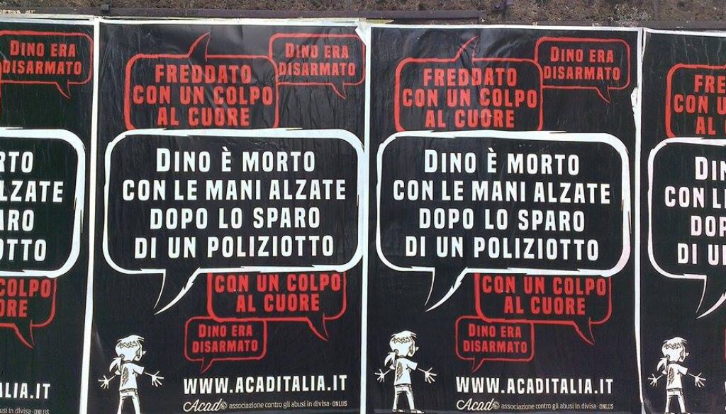 Dino è morto freddato dalla Polizia