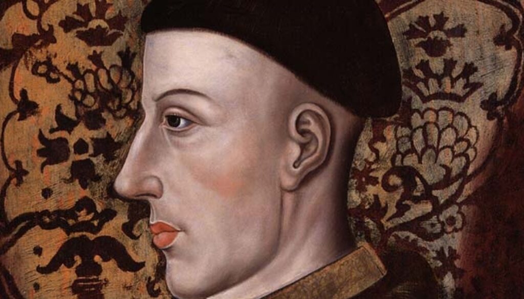 Enrico V incoronato re d'Inghilterra