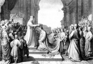 Francesco Petrarca incoronazione poetica Roma