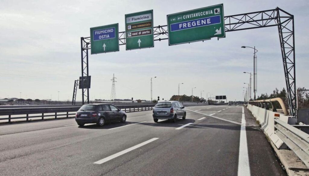 Guida contromano sulla Roma-Fiumicino
