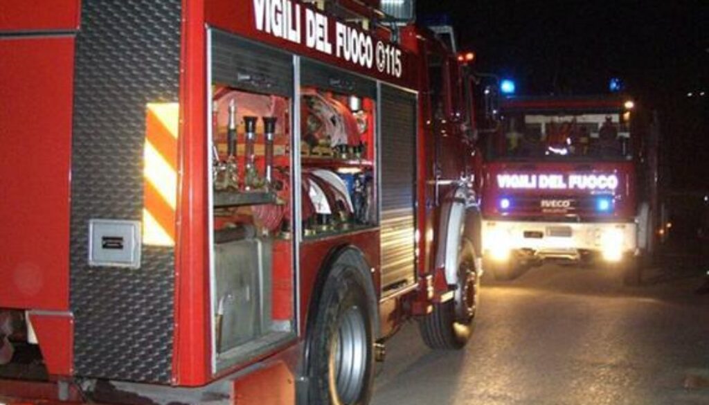 Incendio in una baracca a Fiano Romano