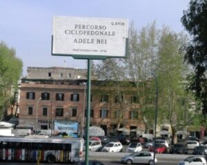 Municipio XV Ponte Milvio targa Adele Bei Municipio XV Ponte Milvio targa Adele Bei