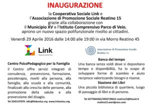 Municipio XV inaugurazione spazio polifunzionale Grottarossa Municipio XV inaugurazione spazio polifunzionale Grottarossa