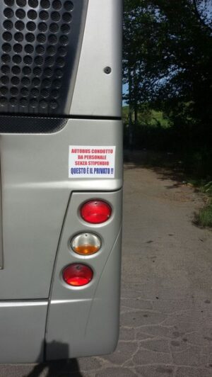 Protesta autisti Roma Tpl