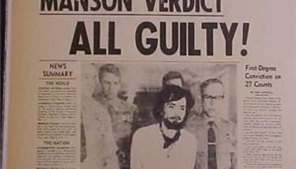 Condanna Charles Manson