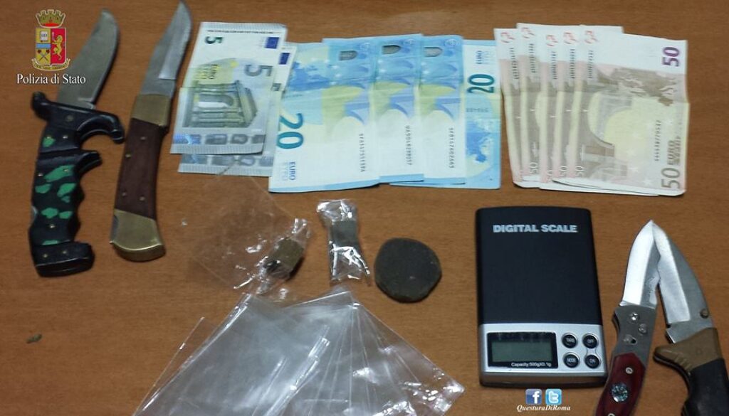 Appuntamenti al bar per spacciare hashish