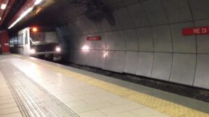 Black-out alla stazione Re di Roma Black-out alla stazione Re di Roma