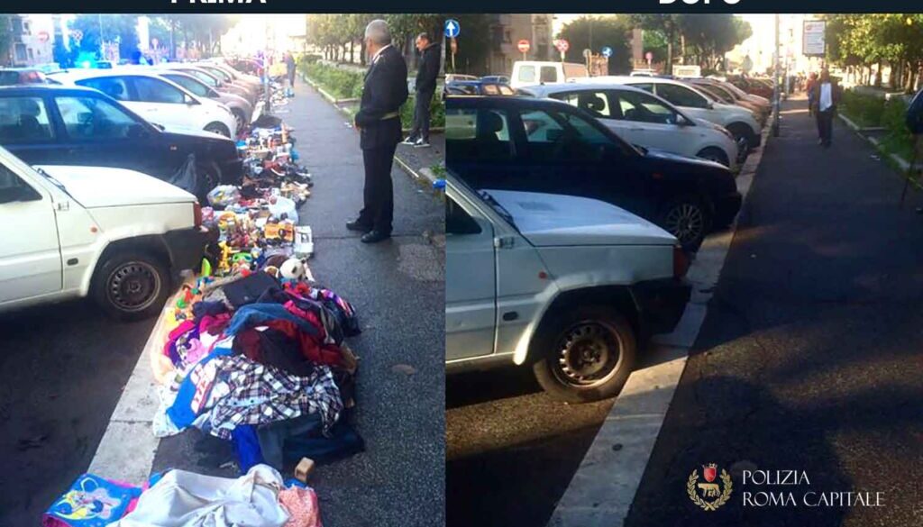 Degrado al mercato di Val Melaina