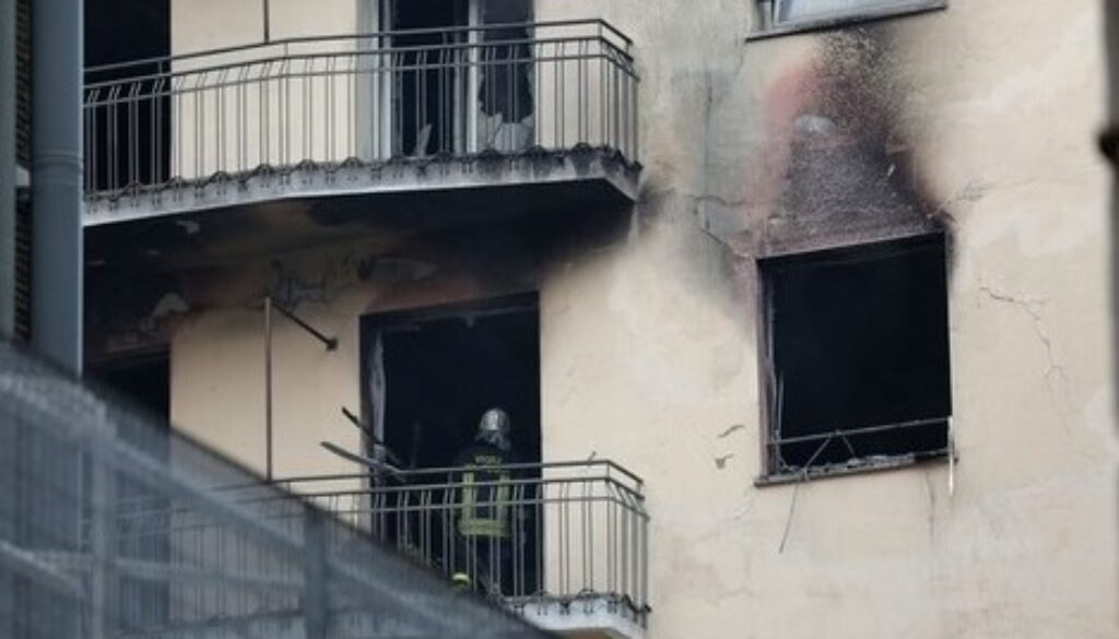 Incendio nella sede del Ministero dello Sviluppo Economico Incendio nella sede del Ministero dello Sviluppo Economico