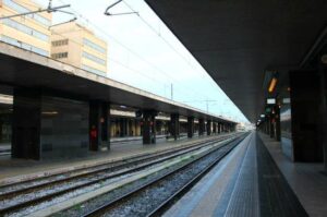 Incendio sui binari all'altezza di Prato della Signora Incendio sui binari all'altezza di Prato della Signora