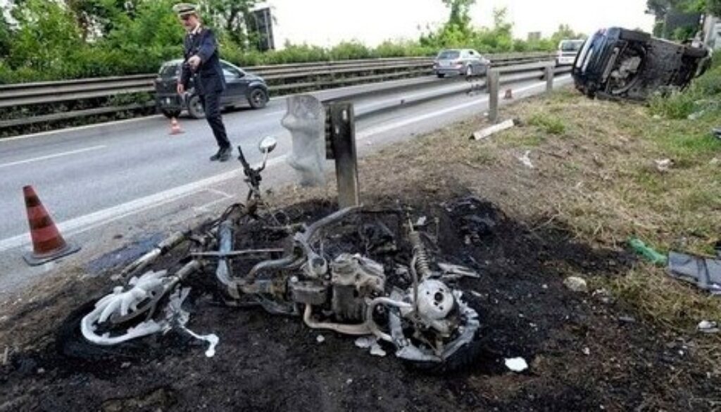 Incidente mortale sulla Flaminia