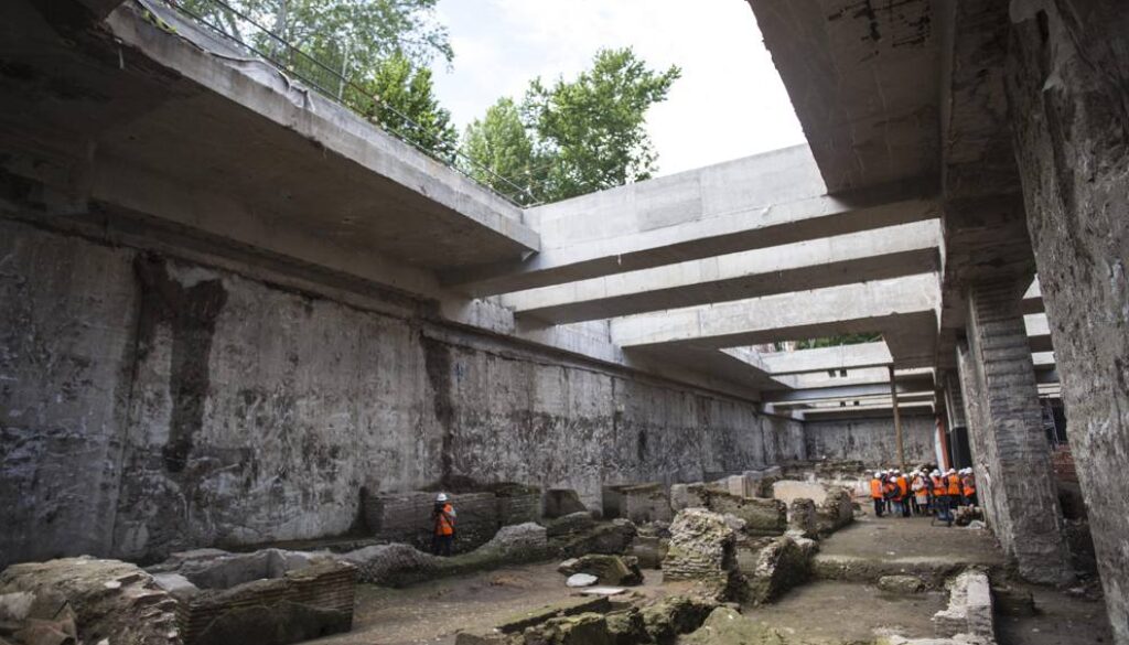 Metro C stazione Amba Aradam