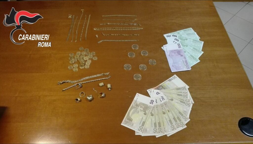 Sequestrato un compro oro all'Esquilino Sequestrato un compro oro all'Esquilino