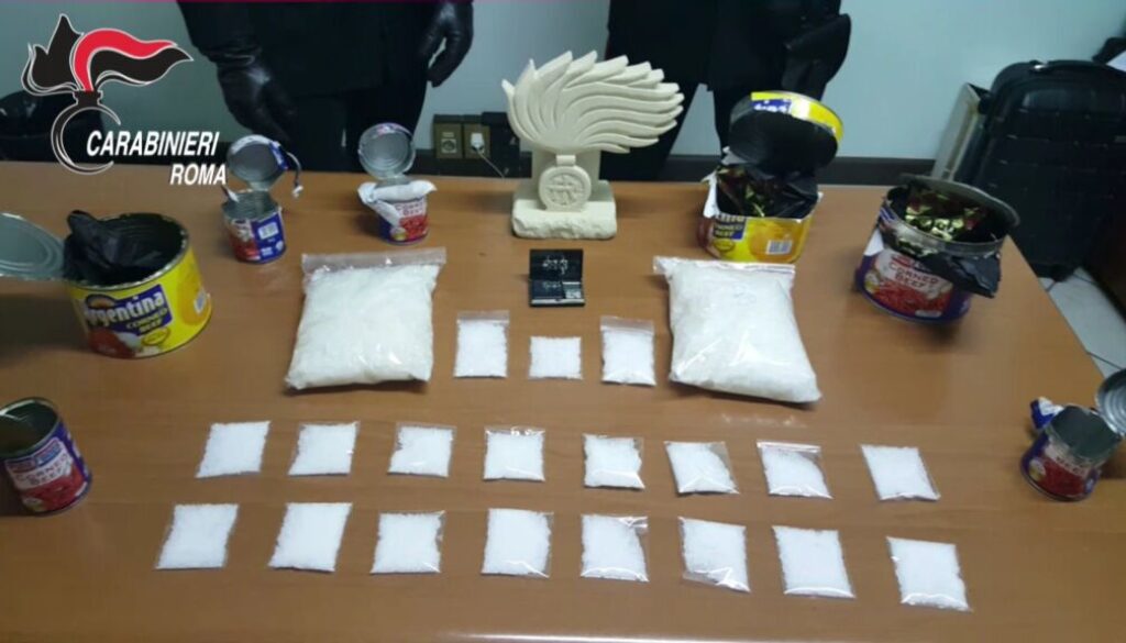 Sequestro record di shaboo in zona Trionfale