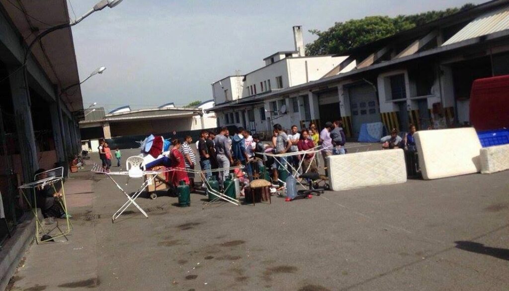 Sgombero degli occupanti abusivi di via Mirri