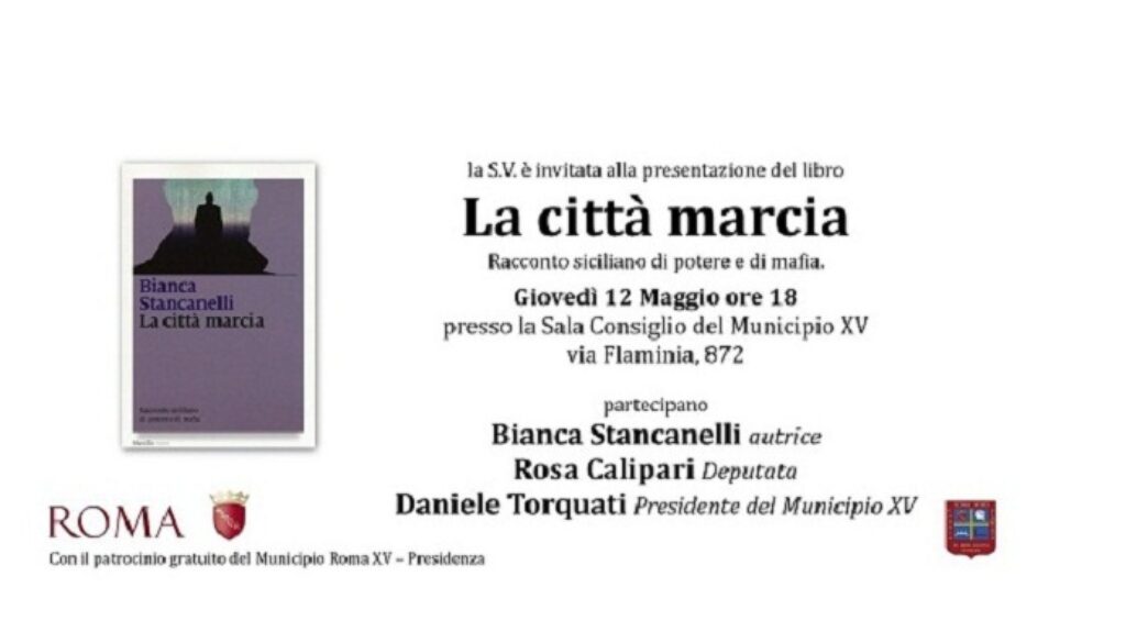 Torquati Municipio XV presentazione libro La città marcia