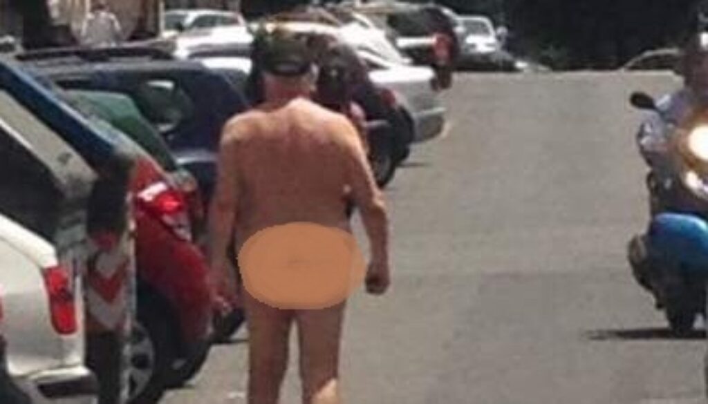 Uomo nudo Montesacro