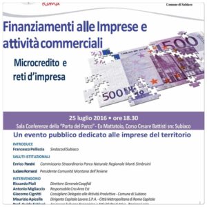 Finanziamenti Subiaco