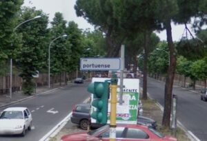 Investito sulla Portuense