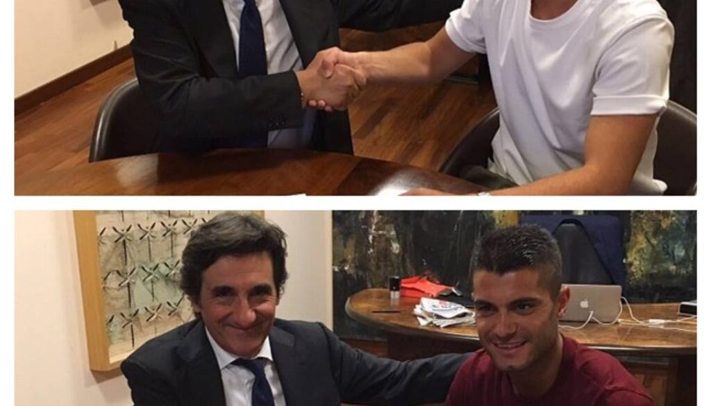 Ljajic e Iago Falque Roma Torino