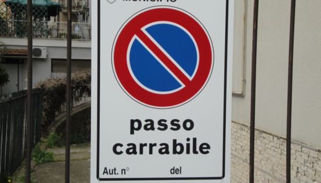 passo-carrabile