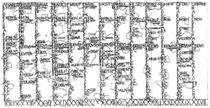 Il calendario romano di Numa