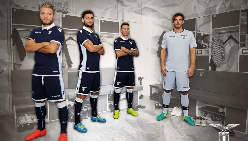 Lazio seconda maglia