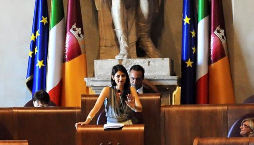 Raggi Assemblea rifiuti