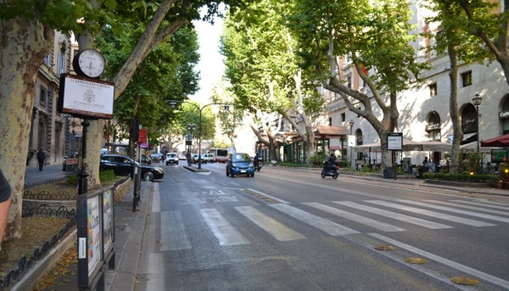 via Veneto denuncia titolare locale