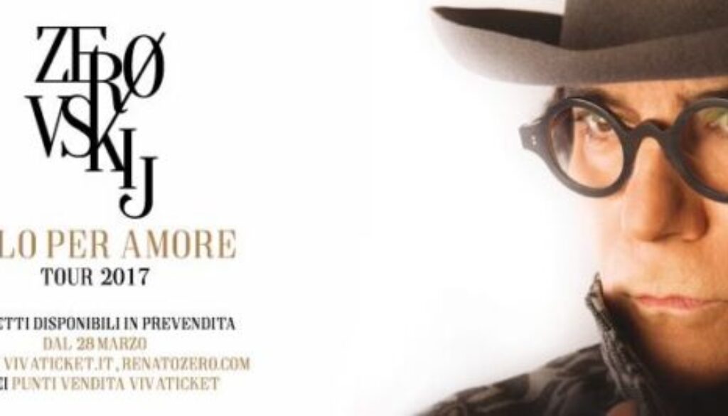 Renato Zero Zerovskij... solo per amore