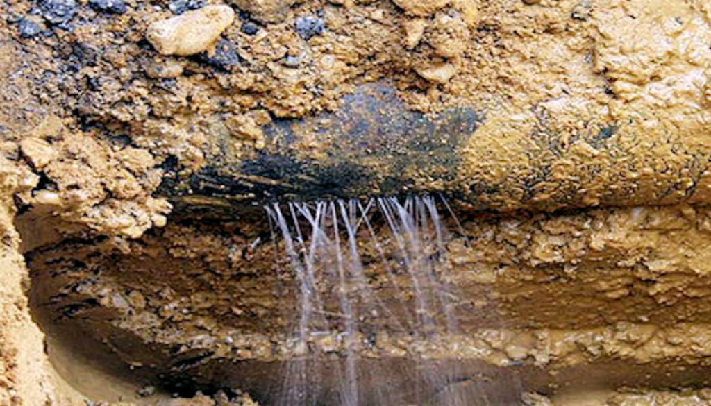 perdita acqua guasto conduttura tubo