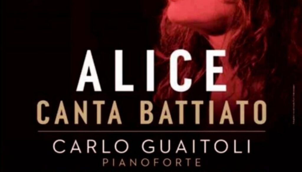 Alice canta Battiato locandina